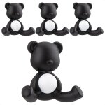 Patere murale porte manteau, 4 crochet mural double moderne petit ours, patere porte manteau pour entrée ... Patere murale porte manteau, 4 crochet mural double moderne petit ours, patere porte manteau pour entrée ...