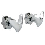 Patres v pour sche serviette chrome - pour tube rond  visser