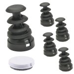 Patins de chaise réversibles feutre de laine + plastique - lot de 4 patins à insérer dans tubes ronds ... Patins de chaise réversibles feutre de laine + plastique - lot de 4 patins à insérer dans tubes ronds ...