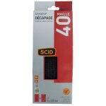 Patin fixation avec pince 93 x 230 mm scid - grain 40 - vendu par 5 Patin fixation avec pince 93 x 230 mm scid - grain 40 - vendu par 5