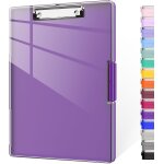 Patq - porte - bloc avec rangement, 21, 6 x 27, 9 cm, 2 étuis de rangement et porte - papier a4, panneau ... Patq - porte - bloc avec rangement, 21, 6 x 27, 9 cm, 2 étuis de rangement et porte - papier a4, panneau ...