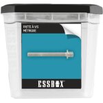 Patte  vis mtaux essbox scell - it avec collerette - boite de 100 - ex - 9330115060