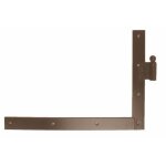 Paumelle basse � boule � visser - main droite - axe 14 - 400 x 550mm torbel