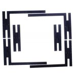Paumelles querres - ferrage  plat - garniture complte torbel