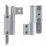 Paumelles galicube 150 kg pour fen�tres en oscillo - battants - par 2 - 9010 fapim