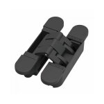 Paumelle invisible - menuiserie bois - h120mm - gourdon noir argenta Paumelle invisible - menuiserie bois - h120mm - gourdon noir argenta