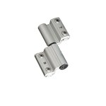 Paumelle porte - fen�tre alu fapim pour dormant 14x18 - argent v - 5671 / g6