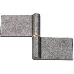 Paumelle � souder - noeuds plats - lames d�port�es - 140 - droite - gll faure