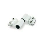 Paumelle velox top 5500i fapim 2 lames el 17mm - gris 9006 - 5520 - g5