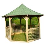 Pavillon de jardin de luxe - octogonal / 8, 78 m2 Pavillon de jardin de luxe - octogonal / 8, 78 m2
