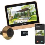 Pdg1 judas numrique de porte batterie 3, 0 mp avec microsd de 32 go, vido sans fil ecran de 4, 3 pouces, ...