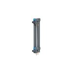 Peigne vertical 2ranges 150mm pour coffret plexo - legrand - 405003