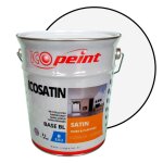 Peinture acrylique satin lessivable 3l - icosatin ral 9003 blanc de s�curit�