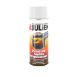 Peinture arosol julien hautes tempratures blanc brillant 400ml