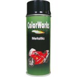 Peinture arosol mtallise noir - 400 ml