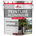 Peinture aluminium fen�tre veranda portail rouge brun - ral 3011 0. 5 l