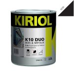 Peinture antirouille k10 duo comus brillant noir 2. 5l - a005357