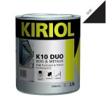 Peinture antirouille k10 duo comus mat noir 2. 5l - a005359