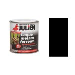 Peinture antirouille laque mtaux ferreux haute rsistance noir mat 0. 5l fericolor julien