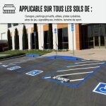 Peinture bitume goudron asphalte macadam r�sine sol ext�rieur b�ton enrob� r�nov d�coration arcasphalt ...