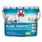 Peinture blanc perfection satin pot 10l