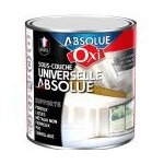 Peinture blanc sous couche impression fixante universelle tous supports intrieur extrieur 0. 5l oxi ...