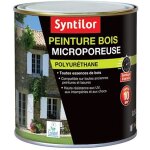 Peinture bois microporeuse int?rieur ext?rieur rouge basque syntilor 0 5l