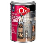Peinture chaleur 200 noir satin 250ml