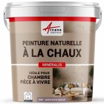 Peinture chaux naturelle : d�coration int�rieure sans �manation nuances minerales chaux amethyste mauve ...