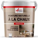 Peinture chaux naturelle : d�coration int�rieure sans �manation nuances minerales chaux peche rose clair ...