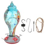 Peinture colorée verre mangeoire pour oiseaux jardin cour extérieure colibris eau alimentation toolt2 ... Peinture colorée verre mangeoire pour oiseaux jardin cour extérieure colibris eau alimentation toolt2 ...