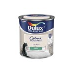 Peinture crme de couleur dulux valentine satin lin brut 0 5l