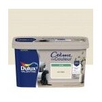 Peinture dcoration finition crme de couleur satin lin clair 2. 5l dulux valentine