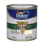 Peinture dulux valentine laque valnite satin blanc cass 0, 5l