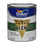 Peinture dulux valentine laque val�nite satin gris alpaga 2l