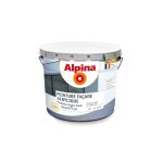 Peinture faade rsine acrylique ton pierre 10l alpina protection longue dure