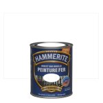 Peinture fer hammerite brillante 750ml blanc