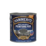 Peinture fer hammerite direct sur rouille forg� 2, 5l zinc