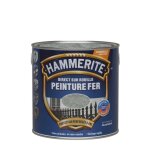 Peinture fer hammerite direct sur rouille martelé 2, 5l argent Peinture fer hammerite direct sur rouille martelé 2, 5l argent