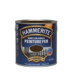Peinture fer hammerite direct sur rouille martelé 2, 5l chataigne Peinture fer hammerite direct sur rouille martelé 2, 5l chataigne