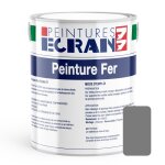 Peinture fer professionnelle, satin, peinture opacifiante, sans odeur, antirouille, prot�ge, d�core int�rieur, ...