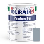 Peinture fer professionnelle, satin, peinture opacifiante, sans odeur, antirouille, prot�ge, d�core int�rieur, ...