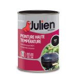 Peinture haute temprature mat julien noir mat 0, 25 l