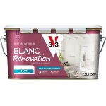 Peinture int�rieure blanc r�novation v33 blanc mat 2, 5l