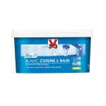 Peinture int�rieure monocouche blanc cuisine & bain satin