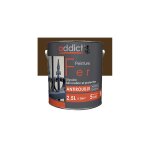Peinture laque brillante pour le fer antirouille 2, 5 l - brun noyer - add111402 - addict