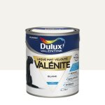 Peinture laque dulux valentine val�nite mat blanc 2l