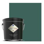 Peinture lessivable acrylique velours  murs et plafonds - 5 ltr bleu - ptrole
