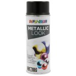 Peinture loisir look metallique noir spray 400ml dupli color