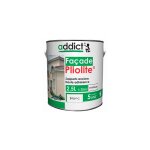 Peinture mat pour faade  base de rsine pliolite 2, 5 l - blanc - add111925 - addict